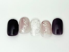 Bコース5200円ニュアンスネイル