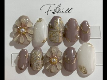 ネイル アトリエ フイユ イセサキ(Nail atelier Feuill isesaki)/ネイルチップ/成人式/和装