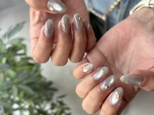 レトネイル レトネイル 大阪梅田(reto nail)/オフィス/水色マグネット/ミラー
