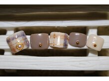 ネイルサロン ユーア(Yu a)/フット定額デザイン　￥8500