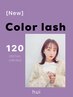 【EYELASH】フラットラッシュカラー2色mix120本￥8000