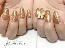 ネイルグラマラス 西新井店/《パラジェル》春ラメネイル