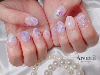 アルスネイル(Ars nail)/ラベンダーパープルネイル