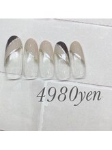 フェアリーヘア ニーナ(Fairy Hair Ni-na)/今週のネイル4980円／パラ5980