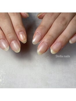 ステラ(Stella)/ワンカラー【自爪風ネイル】
