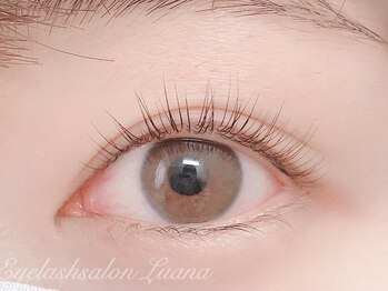 ルアナ(Luana)の写真/湿気に負けない！キープ力抜群の韓国アイドルのような繊細まつげパーマ◆ブライダルにおすすめのクーポンも