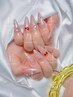 【チップ長さ出し】マグネット/フラッシュネイル　8,000円