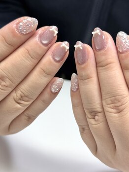 フロムシウ(from siu.)の写真/《定額メニューあり☆持ち込みデザインも◎》全てのジェルメニューにウォーターケア込み！なりたい指先を♪