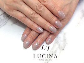 W-842 シアーくすみカラーネイル