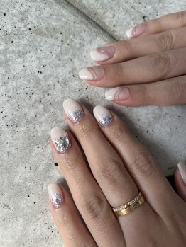 ベピール(bepiyl)/アシンメトリーネイル☆¥8000