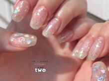 アイネイル 小倉(ai nail)/オーロラフレークネイル