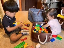 子育てママの整体サロン/施術中のお子様の様子