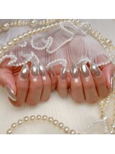 アイカ(Aika)/シルバーミラーネイル