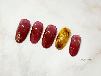 ドールズ ネイル(DOLLS NAIL)/10月¥6,900定額メニュー