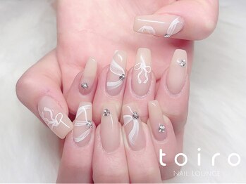 【持ち込み】リボンネイル