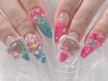 イル 神戸店/ボンボンドロップネイル