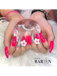 夏のギャルワンカラー☆:*+..:+