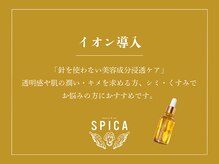 スピカ(SPICA)/イオン導入