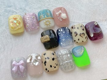 ネイルエルーシェ 立川店(Nail Ercher)/Footアート