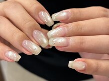 フィロンネイル 蒲田店(filonnail)/マグネット+バブルホロ