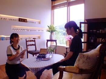 アロマテラピー サロン ショップ スクール バース(BATH)/STEP3 丁寧なカウンセリング