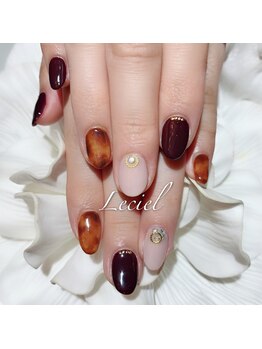 ルシエル(LeCiel)/デザインから選べる定額ネイル