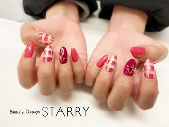 スターリー(STARRY)/チェック 冬 赤 クリスマス