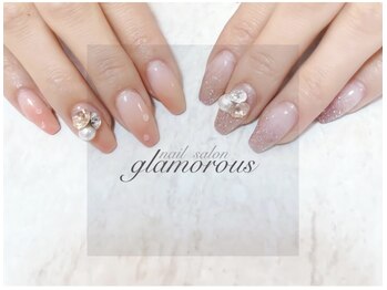 ネイルグラマラス 西新井店/《パラジェル》春カラーグラデ