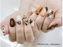 トロピカル(TROPICAL)/バレンタインネイル
