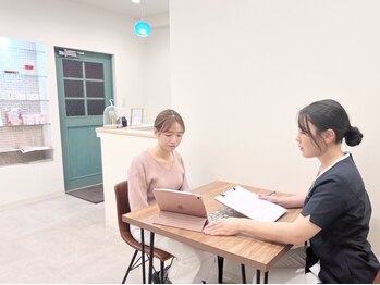 サロン ド ブリオン(Salon de Brillant)の写真/気になる「あそこ」のケアから全身のお肌ケアまでできちゃう凄腕サロン♪丁寧にヒアリングするので安心☆