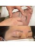 【理容シェービングと眉毛周りワックス脱毛】当店だから出来る！二刀流施術