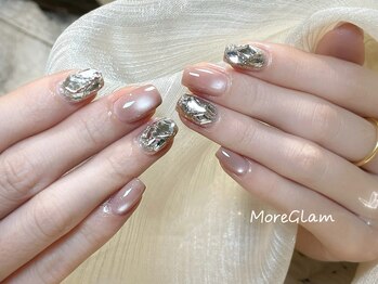 モアグラム 池袋東口店(More Glam)/マグネット埋め尽くしワンカラー