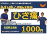 【新規】ひざ痛整体★初回特別キャンペーン★60分￥1000