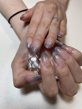 ラメグラデーション