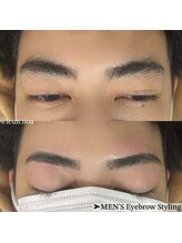 ルアン 六本木店/メンズ美眉毛スタイリング