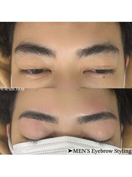 ルアン 六本木店/メンズ美眉毛スタイリング