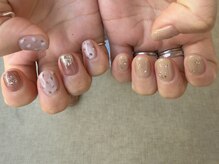 リア(LIA)/桜餅イメージのネイル