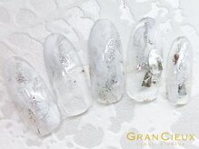 クアトログランシュ 青葉台(QUATRO×GranCieux)/ホワイト×シルバーネイル