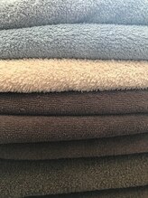 土田はり灸院/バスタオルは一人毎必ず交換