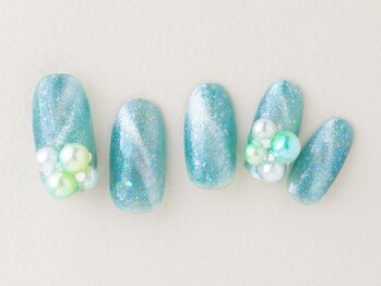 ティアリーネイル コレットマーレ店(Tiary Nail)/夏マグネット♪ 8,900円