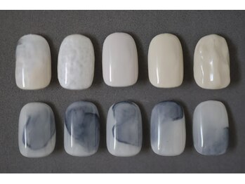 クロ(KURO)/シンプルアートネイル