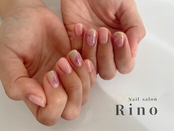 リノ 浦添店(Rino)/藤×花×手書き×ポップ