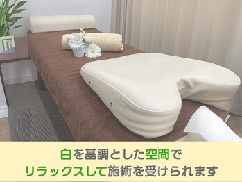 おいかわ整骨院/院内は落ち着いた癒し空間