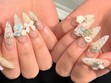 リンネイル 新大久保店(Rin Nail)/#待ち込みデザインOK　#付け放題