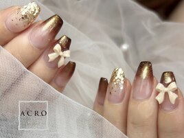 秋のブラウンネイル