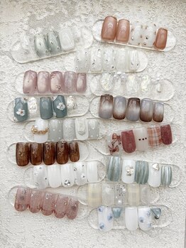 アンルボネイルアイラッシュ(anlubon)の写真/シンプルやトレンドまで圧倒的サンプル数◎金額別の定額コースで迷わず選べる！