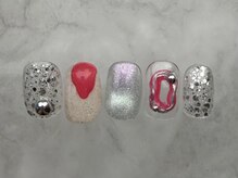 アイネイルズ 恵比寿店(I nails)/ニュアンスキラキラピンク