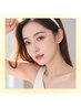 【アイブロウ★平行ストレート】眉毛ワックス メイク仕上げあり ¥4980 #眉毛