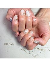 アイリーネイル(IRIE NAIL)/ジェル　手描き4本アート