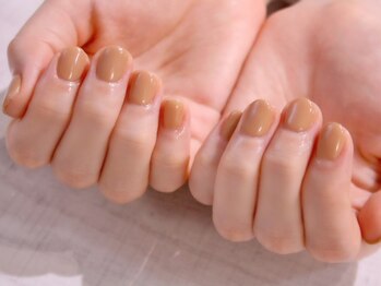 ラルネイル 大宮(Lull. nail)/*キャメル*ワンカラー*